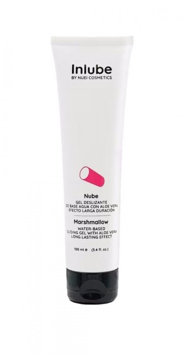 Лубрикант на водной основе Nuei Inlube с алоэ вера и ароматом маршмеллоу -100 мл. - Nuei cosmetics - купить с доставкой в Кисловодске