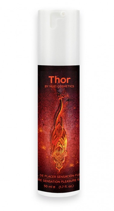 Возбуждающий унисекс гель Thor Fire Gel - 50 мл. - Nuei cosmetics - купить с доставкой в Кисловодске