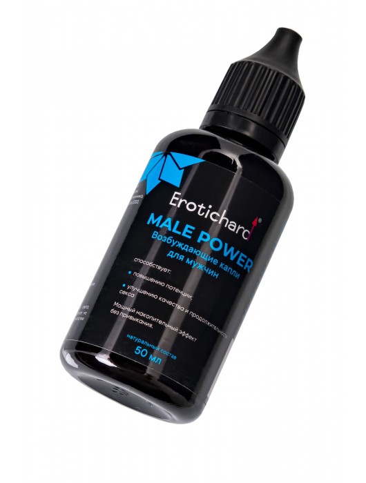 Капли для мужчин Erotichard Male Power - 50 мл. - Erotic Hard - купить с доставкой в Кисловодске