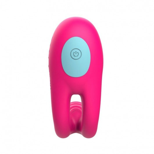 Розовое виброкольцо с пультом ДУ - I-MOON - в Кисловодске купить с доставкой