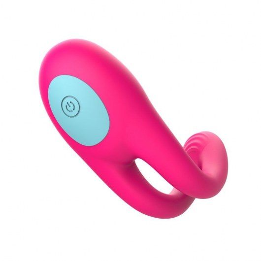 Розовое виброкольцо с пультом ДУ - I-MOON - в Кисловодске купить с доставкой