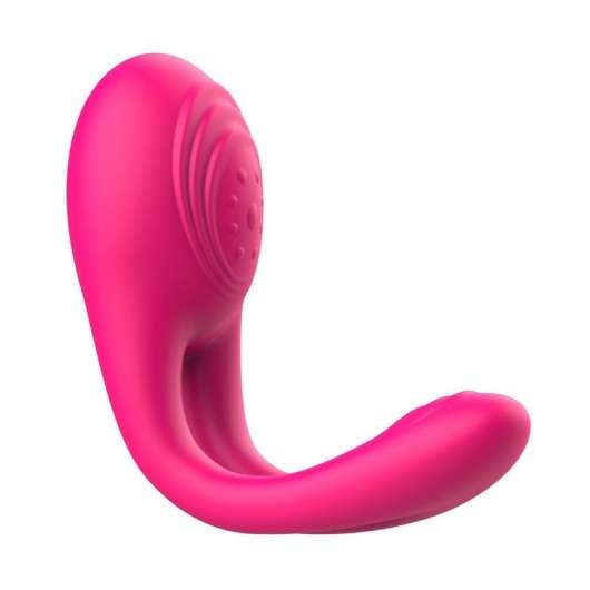 Розовое виброкольцо с пультом ДУ - I-MOON - в Кисловодске купить с доставкой