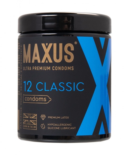 Классические презервативы MAXUS Classic - 12 шт. - Maxus - купить с доставкой в Кисловодске