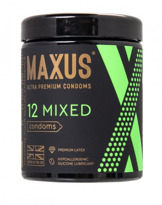 Презервативы MAXUS Mixed - 12 шт. - Maxus - купить с доставкой в Кисловодске