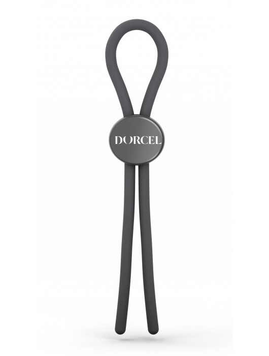 Серое эрекционное лассо на пенис Mr Dorcel - Dorcel - в Кисловодске купить с доставкой