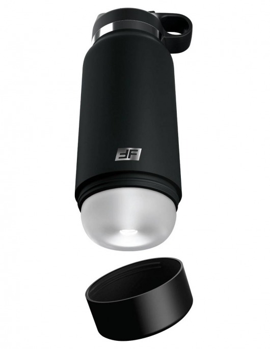 Черный мастурбатор в виде бутылки Fap Flask - Pipedream - в Кисловодске купить с доставкой