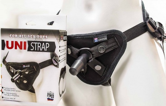 Универсальные трусики Harness UNI strap - LOVETOY (А-Полимер) - купить с доставкой в Кисловодске