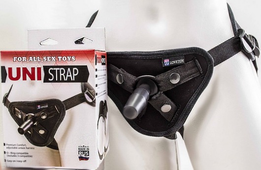 Универсальные трусики Harness UNI strap с корсетом - LOVETOY (А-Полимер) - купить с доставкой в Кисловодске