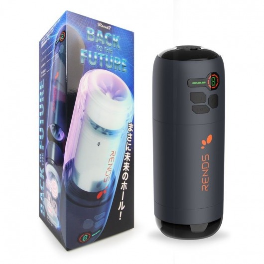 Черный вибромастурбатор Back To The Future - Rends - в Кисловодске купить с доставкой