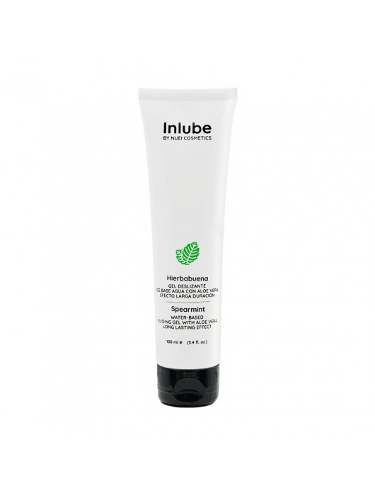 Водный лубрикант Nuei Inlube с алоэ вера и ароматом мяты - 100 мл. - Nuei cosmetics - купить с доставкой в Кисловодске