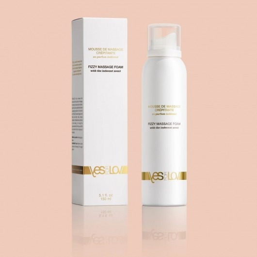 Массажная пена Fizzy Massage Foam - 150 мл. - YESforLOV - купить с доставкой в Кисловодске