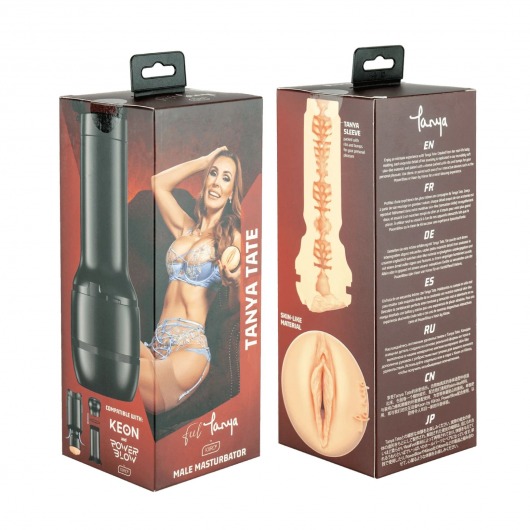 Мастурбатор-вагина FeelTanya Stroker - Kiiroo - в Кисловодске купить с доставкой