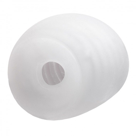 Белый мастурбатор-шар Lucky Ball Type 3 - MALESATION - в Кисловодске купить с доставкой