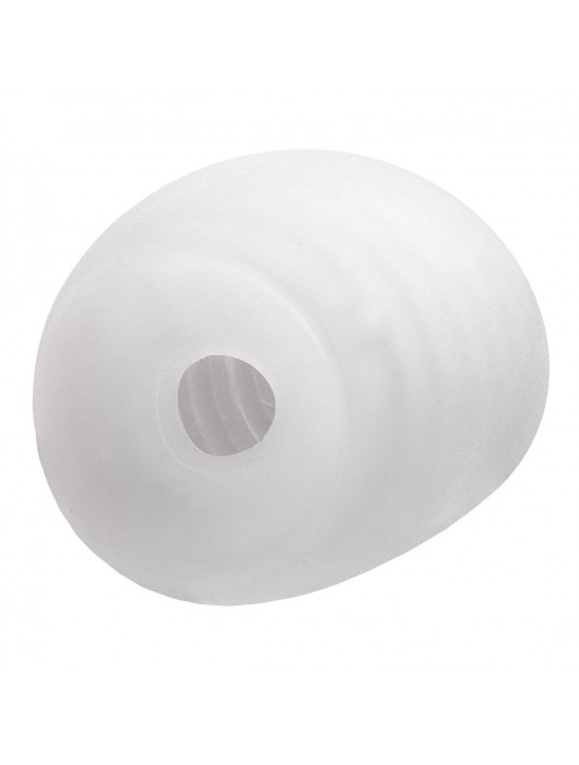 Белый мастурбатор-шар Lucky Ball Type 1 - MALESATION - в Кисловодске купить с доставкой