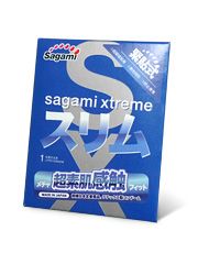 Презерватив Sagami Xtreme FEEL FIT 3D - 1 шт. - Sagami - купить с доставкой в Кисловодске