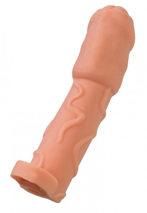 Телесная удлиняющая насадка - 16 см. - ToyFa - в Кисловодске купить с доставкой