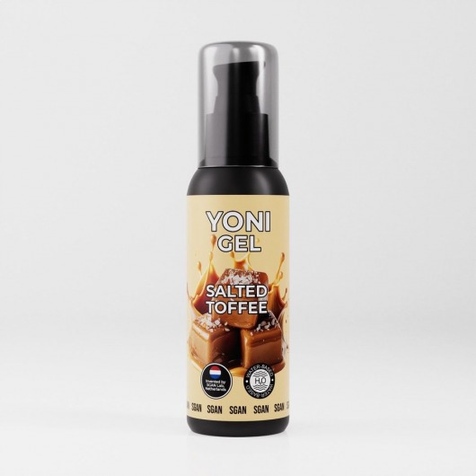 Лубрикант для орального секса SGAN со вкусом солёной карамели - 100 мл. - SGAN - купить с доставкой в Кисловодске