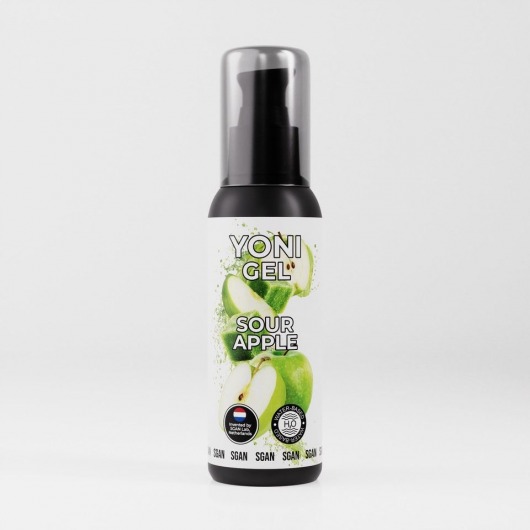 Лубрикант для орального секса SGAN со вкусом кислого яблока - 100 мл. - SGAN - купить с доставкой в Кисловодске