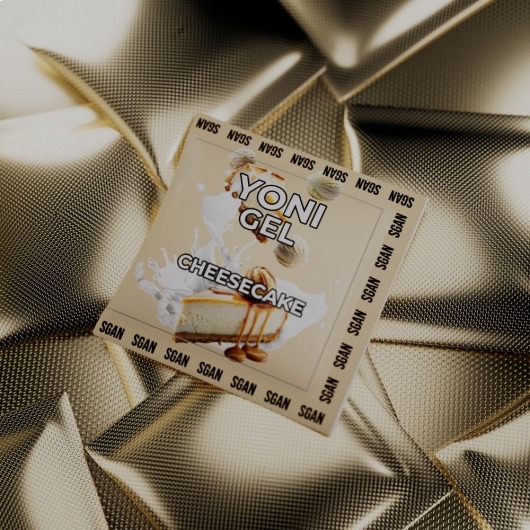 Саше лубриканта для орального секса SGAN со вкусом чизкейка - 5 мл. - SGAN - купить с доставкой в Кисловодске