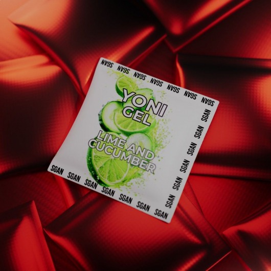 Саше лубриканта для орального секса SGAN со вкусом лайма и огурца - 5 мл. - SGAN - купить с доставкой в Кисловодске