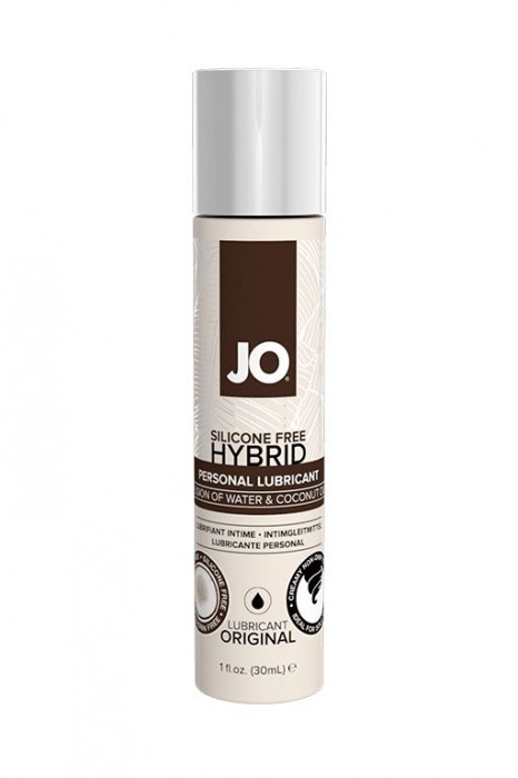 Водно-масляный лубрикант JO Silicon free Hybrid Lubricant ORIGINAL- 30 мл. - System JO - купить с доставкой в Кисловодске