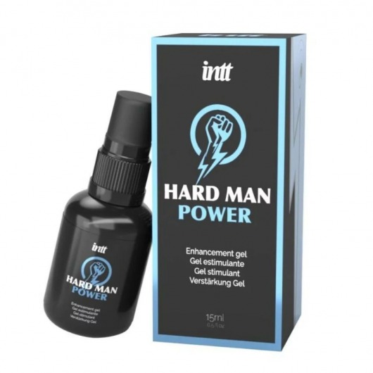 Стимулирующий гель для мужчин Hard Man Power - 15 мл. - INTT - купить с доставкой в Кисловодске