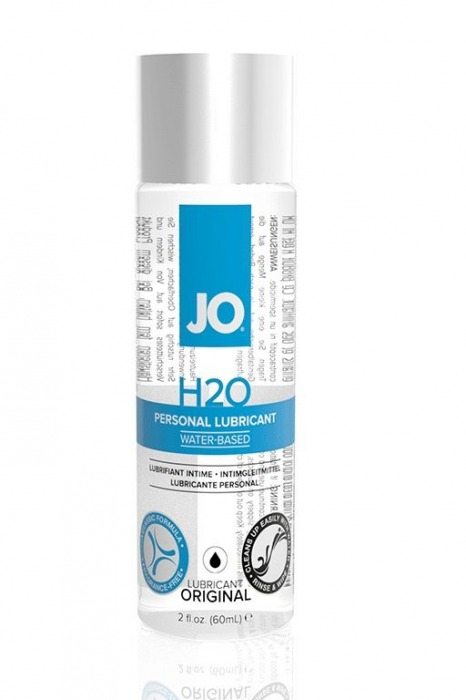 Нейтральный лубрикант на водной основе JO Personal Lubricant H2O - 60 мл. - System JO - купить с доставкой в Кисловодске