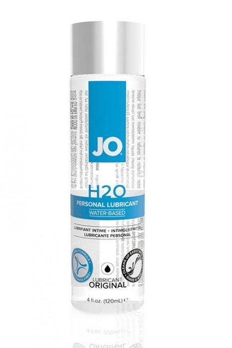Нейтральный лубрикант на водной основе JO Personal Lubricant H2O - 120 мл. - System JO - купить с доставкой в Кисловодске