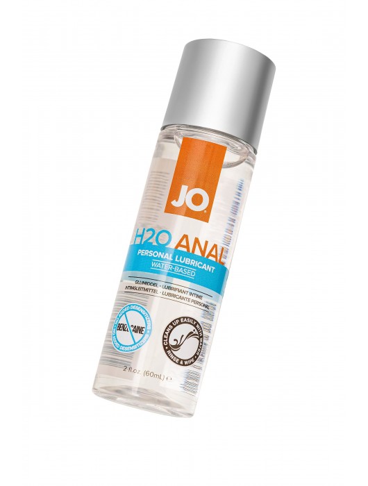 Анальный лубрикант на водной основе JO Anal H2O - 60 мл. - System JO - купить с доставкой в Кисловодске