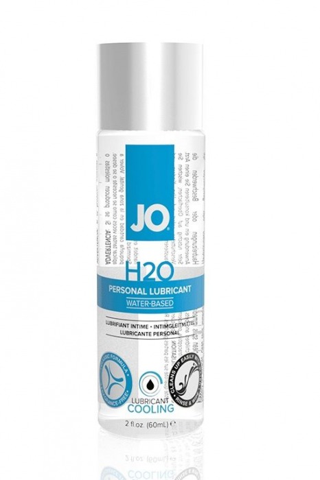 Охлаждающий лубрикант на водной основе JO Personal Lubricant H2O COOLING - 60 мл. - System JO - купить с доставкой в Кисловодске