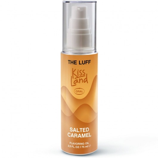 Съедобное массажное масло Kiss Land Salted Caramel - 75 мл. - THE LUFF - купить с доставкой в Кисловодске