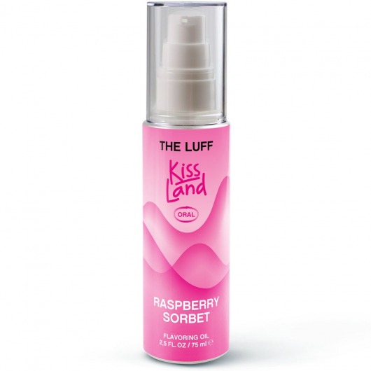 Съедобное массажное масло Kiss Land Raspberry Sorbet - 75 мл. - THE LUFF - купить с доставкой в Кисловодске