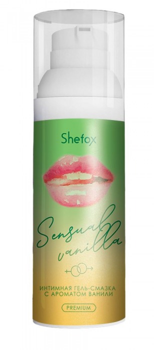 Интимная гель-смазка Shefox Premium «Чувственная ваниль» - 50 мл. - Shefox - купить с доставкой в Кисловодске