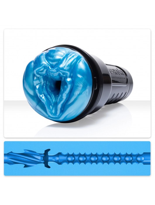 Мастурбатор-вагина Fleshlight Freaks Alien Blue Metallic - Fleshlight - в Кисловодске купить с доставкой
