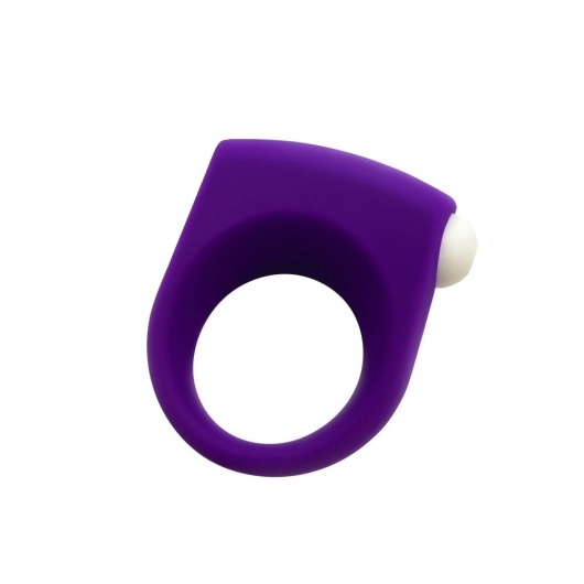 Фиолетовое эрекционное кольцо Puggle Vibrating Ring with Bullet - Adrien Lastic - в Кисловодске купить с доставкой