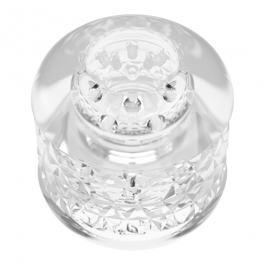 Прозрачный сквозной мастурбатор Crystle - Baile - в Кисловодске купить с доставкой