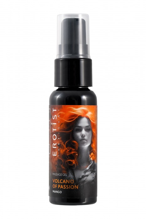 Гель с эффектом вибрации Volcano Of Passion со вкусом манго - 25 мл. - Erotist Lubricants - купить с доставкой в Кисловодске
