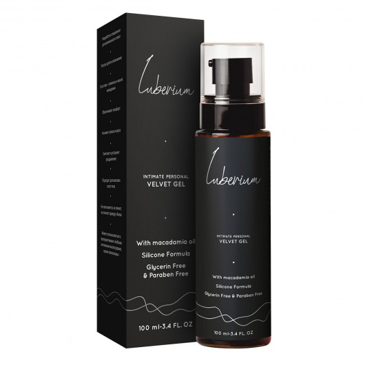 Интимный гель на силиконовой основе с маслом макадамии Luberium Velvel Gel - 100 мл. - Luberium - купить с доставкой в Кисловодске