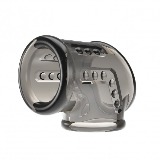 Дымчатая насадка на пенис и мошонку - Baile - в Кисловодске купить с доставкой