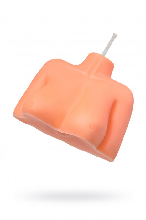 Оранжевая сувенирная свеча «Женский силуэт» - Pecado - купить с доставкой в Кисловодске