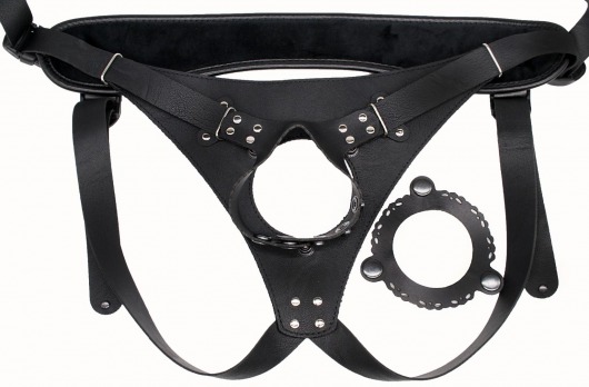 Пояс Hard Brutal для больших насадок - LOVETOY (А-Полимер) - купить с доставкой в Кисловодске