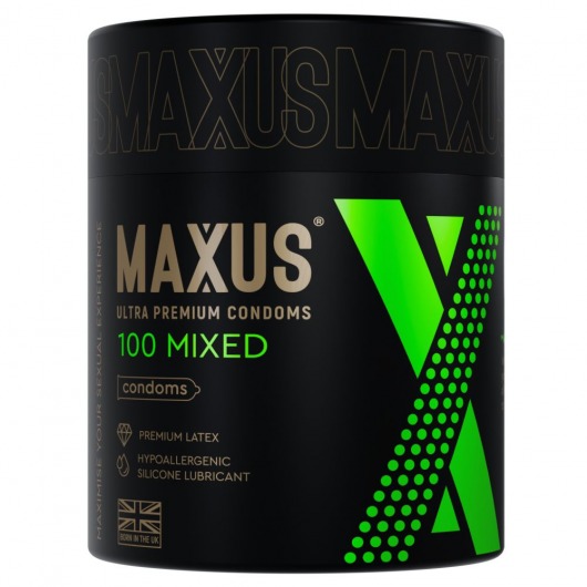 Презервативы MAXUS Mixed - 100 шт. - Maxus - купить с доставкой в Кисловодске