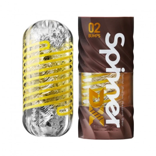 Мастурбатор Tenga Spinner DX 02 Bumps - Tenga - в Кисловодске купить с доставкой