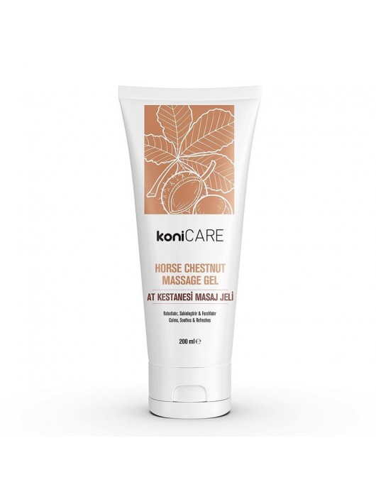 Расслабляющий массажный гель Konicare Horse Chestnut Massage Gel - 200 мл. - KoniCARE - купить с доставкой в Кисловодске