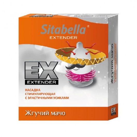Стимулирующая насадка Sitabella Extender  Жгучий мачо - Sitabella - купить с доставкой в Кисловодске