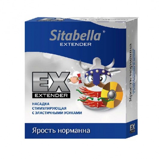 Стимулирующая насадка Sitabella Extender  Ярость норманна - Sitabella - купить с доставкой в Кисловодске