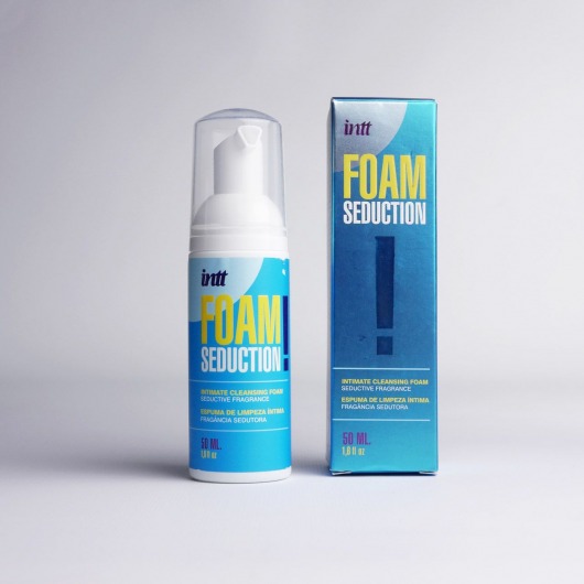 Очищающая пенка для тела Foam Seduction - 50 мл. - INTT - купить с доставкой в Кисловодске