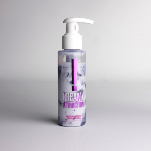 Увлажняющий крем-гель для тела с ароматом ежевики Creamy Attraction Blackberry - 100 мл. - INTT - купить с доставкой в Кисловодске