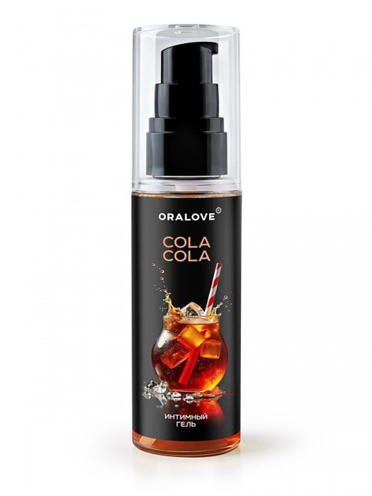 Съедобная смазка на водной основе с ароматом колы - 60 гр. - Биоритм - купить с доставкой в Кисловодске