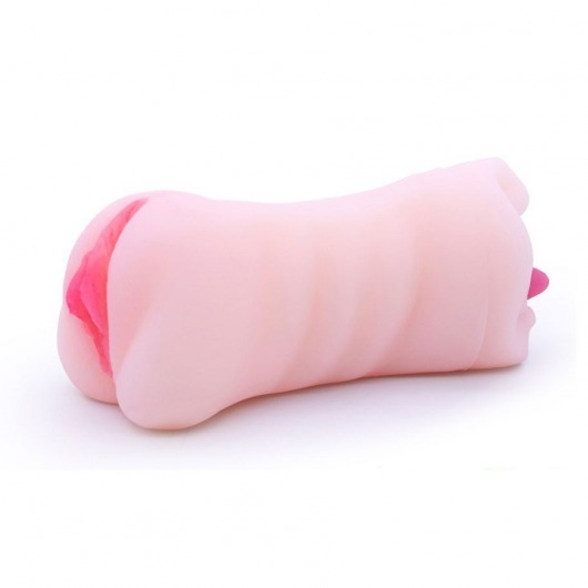 Телесный двусторонний мастурбатор - вагина и ротик - Boys of Toys - в Кисловодске купить с доставкой